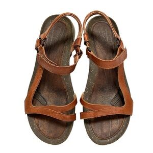 Teva Brown Cabrillo Universal Outdoor Hiking Leather Sandals, Size 9.5